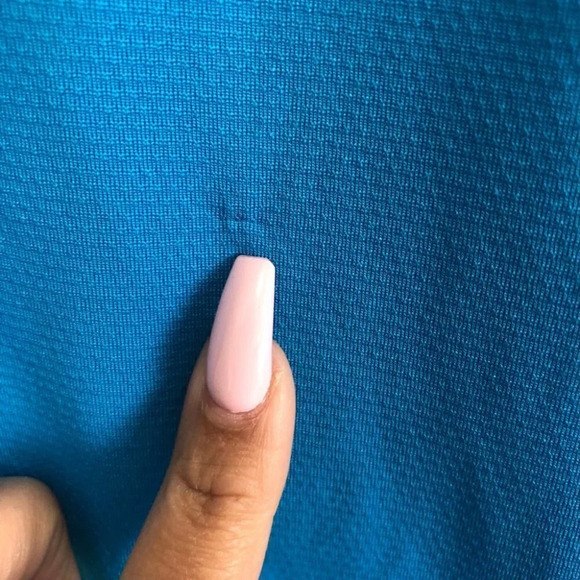 New Balance  Long Sleeve Blue Active Top Sz M - Picture 5 of 10